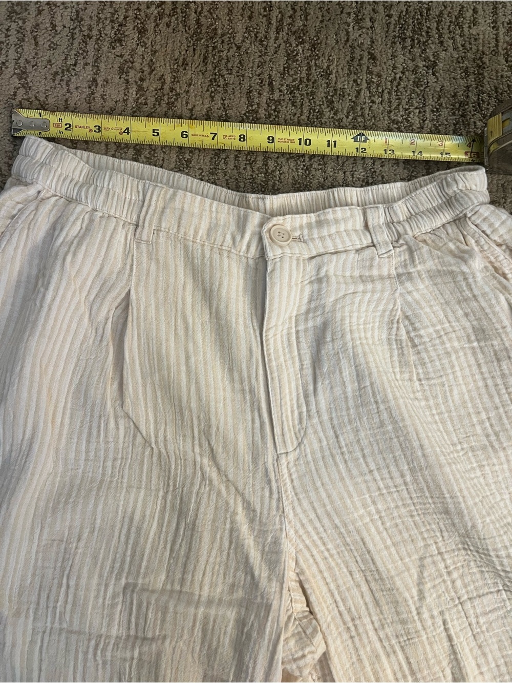 aerie Light Cream 100% Cotton Two-Piece Set - Picture 3 of 15
